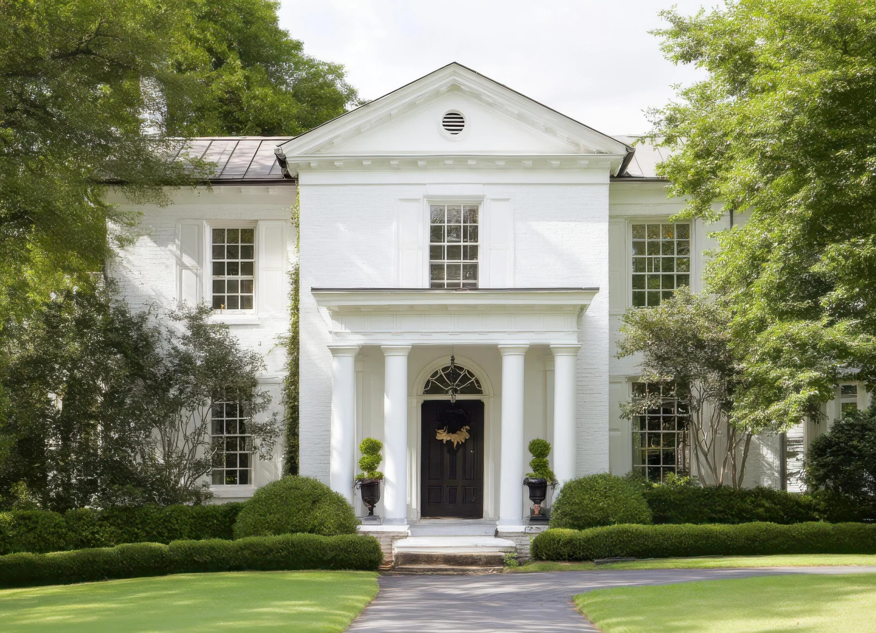 Neoclassical residence representing Vestavia Hills, Alabama